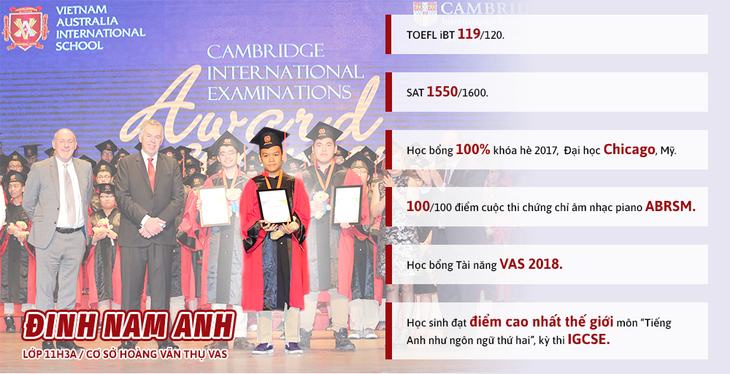 Gặp gỡ học sinh Việt Nam đạt 119/120 điểm TOEFL iBT - Ảnh 1.