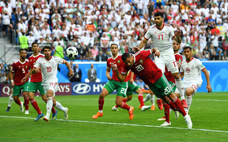 Morocco bất ngờ gục ngã trước Iran vì bàn phản lưới nhà vào phút chót - Ảnh 2.