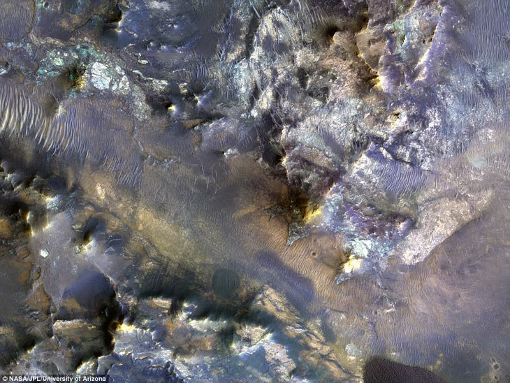 Đụn cát màu xanh bí ẩn trên Sao Hỏa - Ảnh 7.