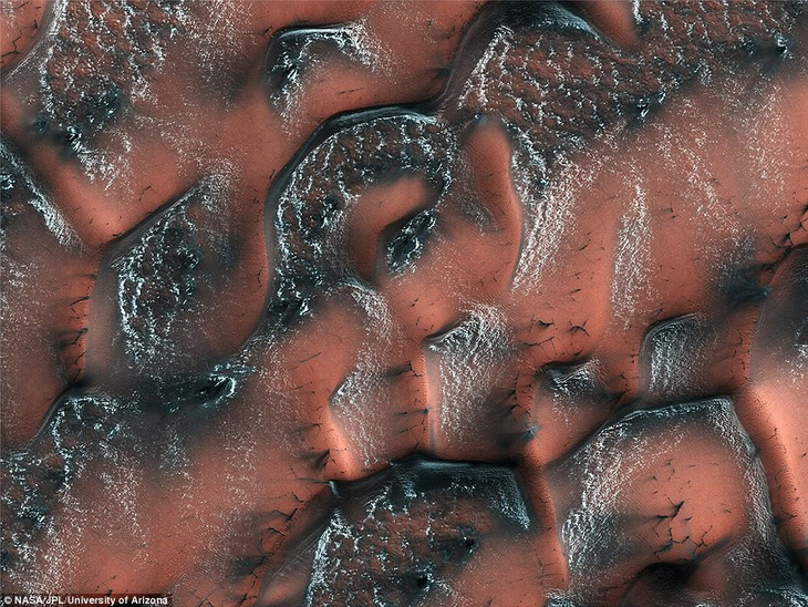 Đụn cát màu xanh bí ẩn trên Sao Hỏa - Ảnh 5.
