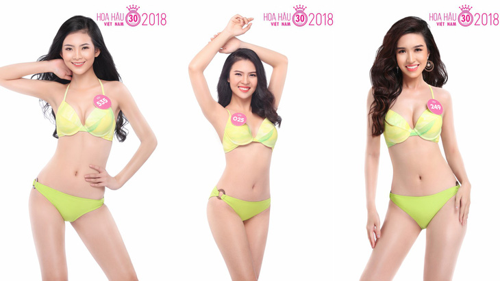 Ngắm trọn bộ ảnh bikini top 30 Hoa hậu Việt Nam 2018 - Ảnh 2.