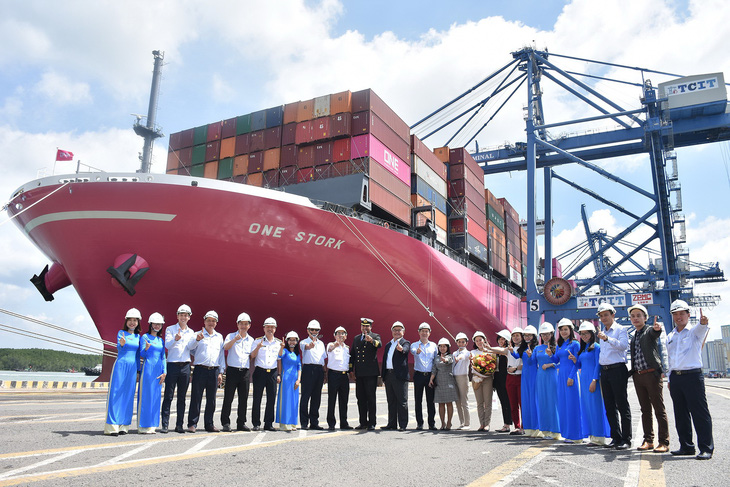 Đón tàu trọng tải 139.500 tấn thế hệ mới trên thế giới - Ảnh 1.