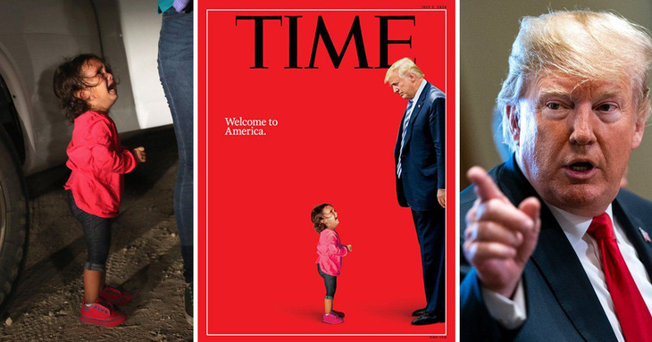 Em bé nức nở trước ông Trump trên bìa Time chỉ là một nửa sự thật - Ảnh 1.
