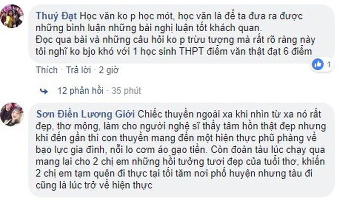 Dân mạng than đề thi văn THPT quốc gia khó nhưng hay - Ảnh 3.