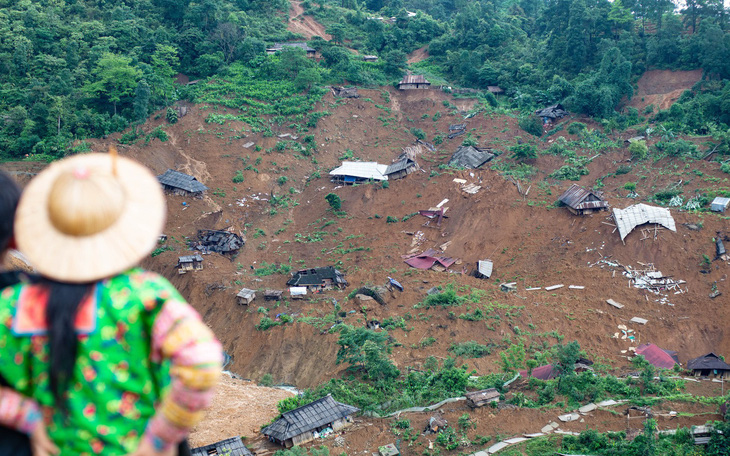 Bản Sáng Tùng bị 'xóa sổ' sau vụ sạt lở đất ở Lai Châu