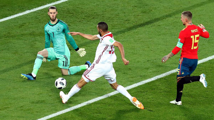 De Gea vẫn ra sân dù phong độ kém tại vòng bảng World Cup 2018 - Ảnh 1.