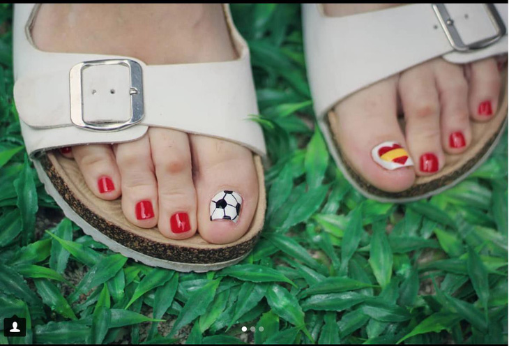 10 bộ nail cực chất cổ vũ vòng 1/8 World Cup - Ảnh 7.