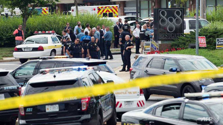 Nổ súng vào văn phòng báo chí báo Mỹ, 5 người thiệt mạng - Ảnh 1.