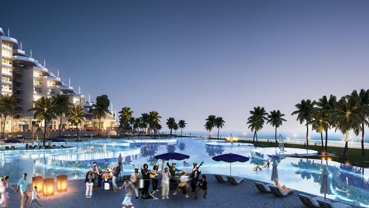Dự án có bể bơi dài nửa cây số bên bờ biển Bãi Dài, Cam Ranh - Ảnh 3.