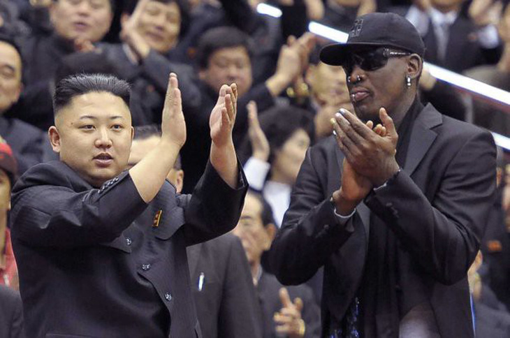 Dennis Rodman sẽ tới Singapore gặp ‘bạn thân’ Kim Jong Un - Ảnh 1.