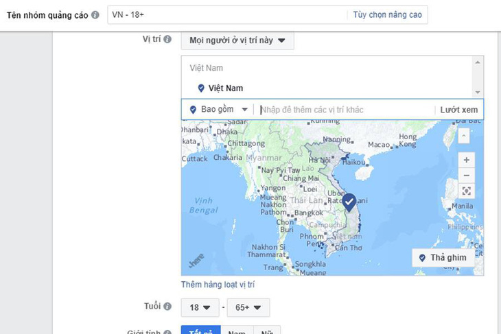 Facebook xác định sai lệch bản đồ quần đảo Trường Sa, Hoàng Sa - Ảnh 1.