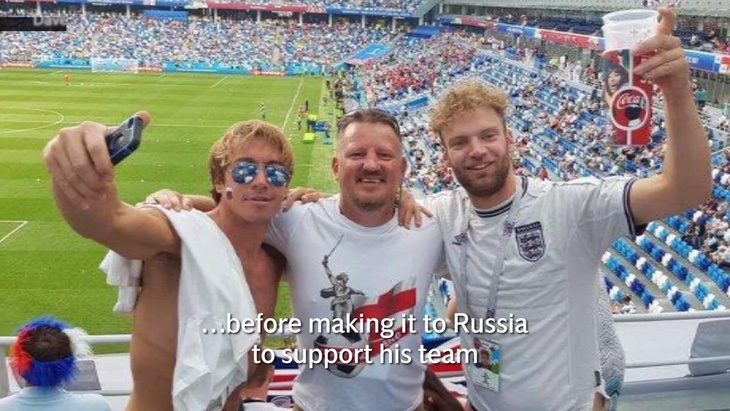 Cựu binh 48 tuổi và hành trình đi bộ 5 tháng tới Nga xem World Cup - Ảnh 1.