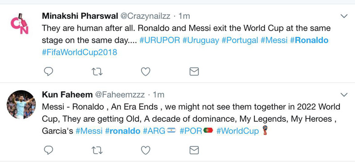 Thế giới xẻ nửa trong ngày Messi gọi Ronaldo về nước - Ảnh 1.