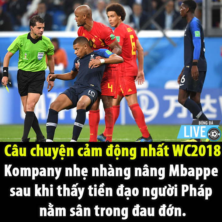 Pháp thắng, Mbappe khiến dân mạng tức vì câu giờ - Ảnh 8.