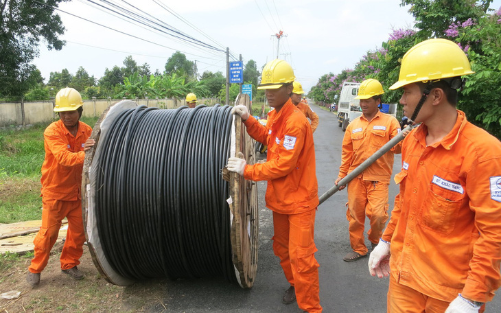 EVN SPC tăng cường củng cố lưới điện trước mùa mưa bão