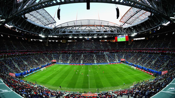 Ngắm sân vận động khổng lồ nơi diễn ra chung kết World Cup 2018 - Ảnh 1.