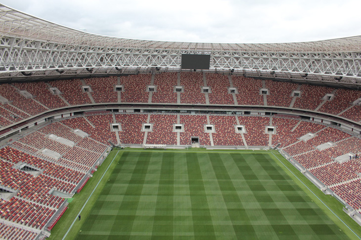 Ngắm sân vận động khổng lồ nơi diễn ra chung kết World Cup 2018 - Ảnh 5.