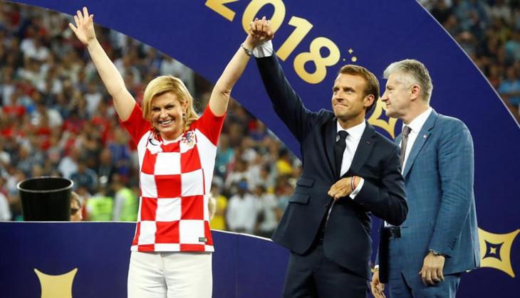 Một mùa World Cup quá đỉnh của bà trùm sân cỏ - nữ Tổng thống Croatia - Ảnh 1.