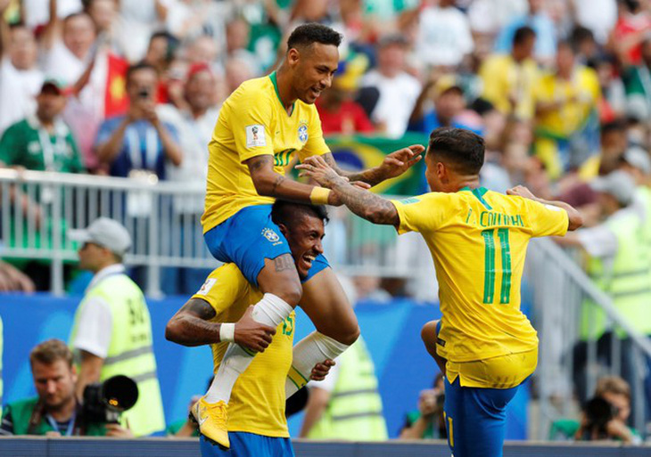 Vào tứ kết với Neymar tỏa sáng, Brazil hiện hình là ứng viên số 1 - Ảnh 1.