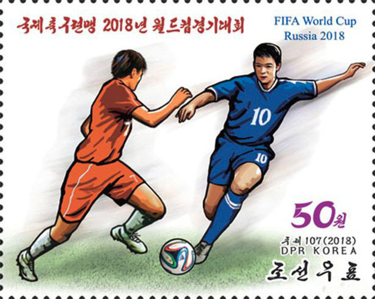 Triều Tiên phát hành bộ tem World Cup 2018 giá 2 tô phở 1 con tem - Ảnh 5.
