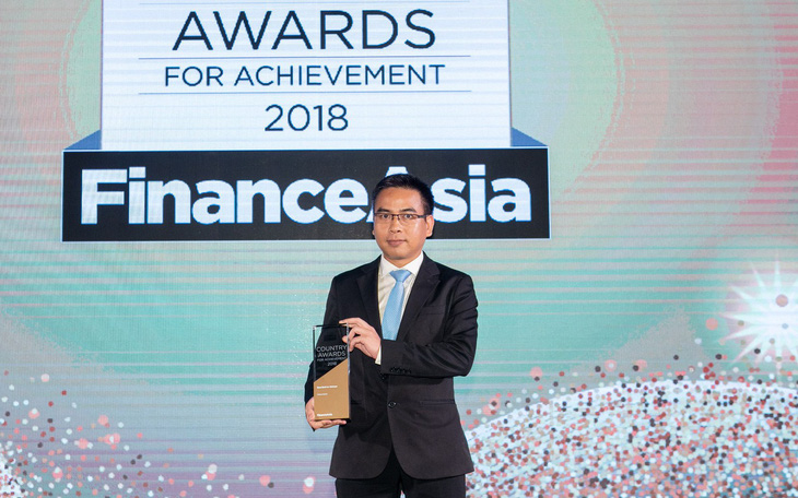Vietcombank nhận giải thưởng ngân hàng tốt nhất VN 2018