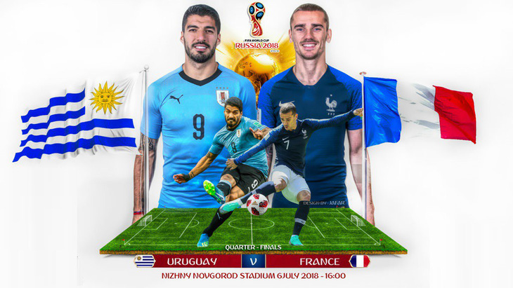 Sốc: Pháp lép vế trong các lần đối đầu với Uruguay - Ảnh 1.