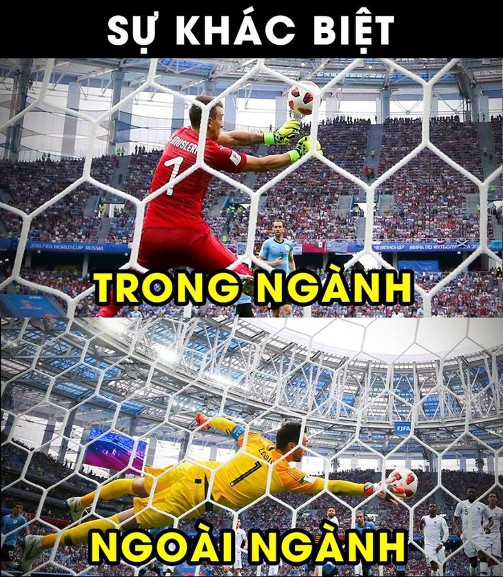 Thủ môn Uruguay, thiên tài Mbappe thành trò đùa của cư dân mạng - Ảnh 3.