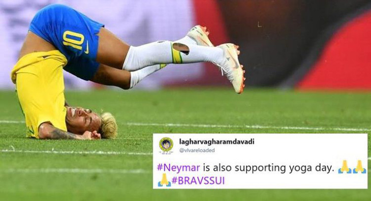 Fan chế Neymar: Từ cầu thủ thành diễn viên lăn và anh bán gà rán - Ảnh 2.