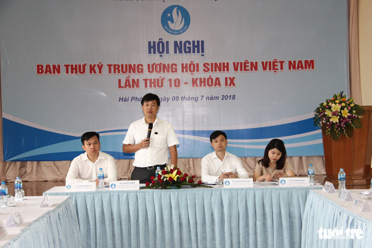 Khai mạc hội nghị Ban thư ký Hội Sinh viên Việt Nam - Ảnh 1.