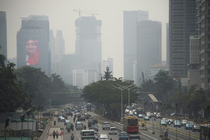 Ô nhiễm không khí đe dọa Asiad 2018 - Ảnh 1.