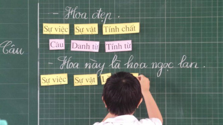 Cựu học sinh học tiếng Việt theo công nghệ giáo dục nói gì? - Ảnh 1.