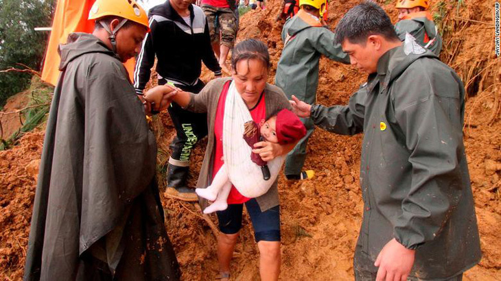 Siêu bão Mangkhut càn quét Trung Quốc - Ảnh 2.