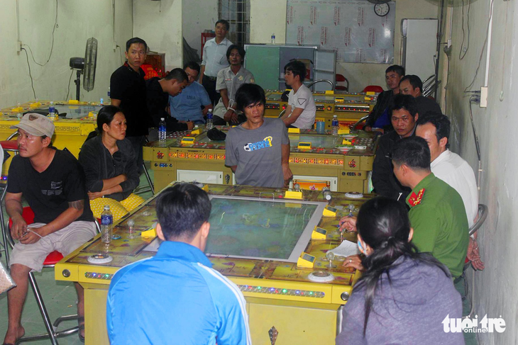 Bắt tụ điểm cờ bạc trá hình game bắn cá tại TP Biên Hòa - Ảnh 1.