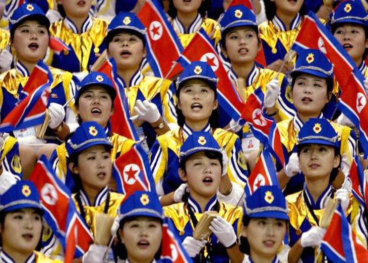 Ngắm binh đoàn mỹ nữ Triều Tiên trong các kỳ thể thao - Ảnh 2.