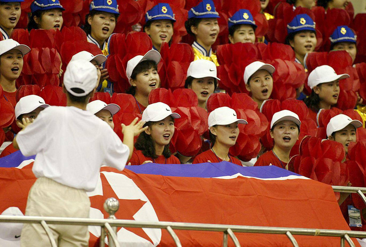 Ngắm binh đoàn mỹ nữ Triều Tiên trong các kỳ thể thao - Ảnh 4.