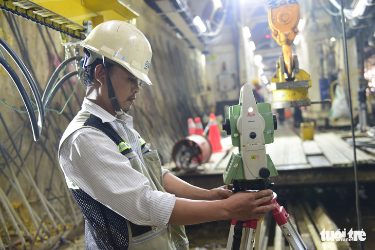 Robot bắt đầu khoan đường hầm metro thứ 2 - Ảnh 4.