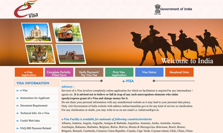 Nộp đơn xin visa Ấn Độ trực tuyến dễ thôi mà - Ảnh 1.