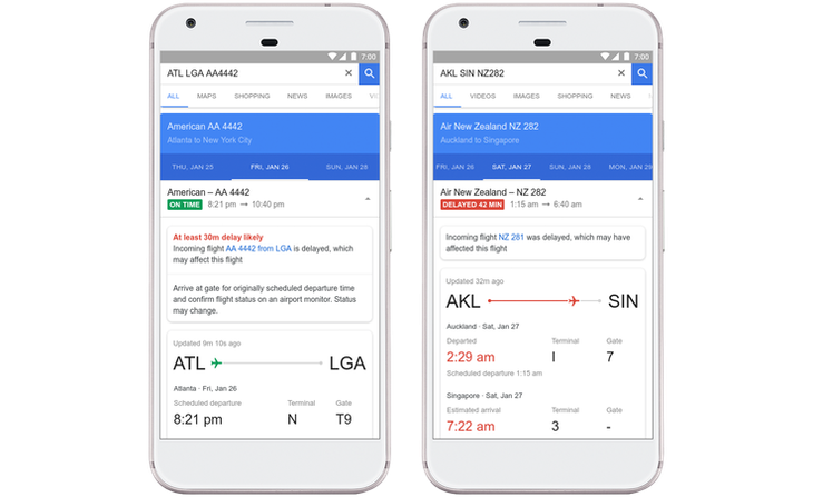 Google Flights có thêm tính năng dự báo hoãn chuyến bay - Ảnh 1.