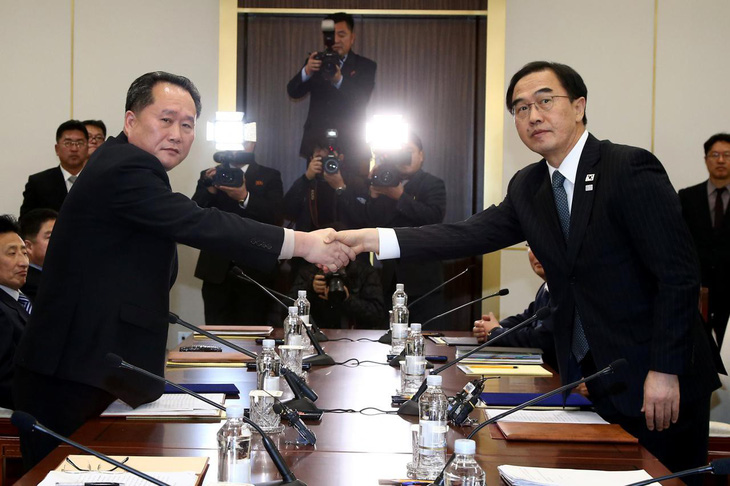 Hàn Quốc muốn ‘chung một đội’ với Triều Tiên ở Olympic - Ảnh 1.