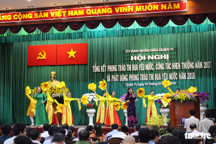 Phát huy tích cực phong trào thi đua yêu nước 2018 - Ảnh 1.