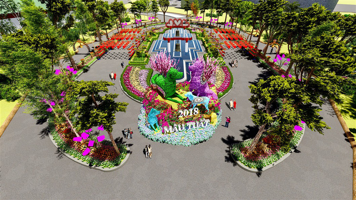 7 kỳ quan thế giới bằng hoa tươi tại Sun World Halong Complex - Ảnh 1.