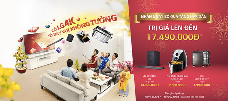 Lựa chọn TV LG 4K: chất từ công nghệ đến quà tặng - Ảnh 4.