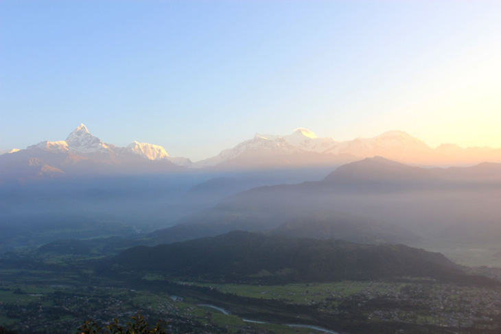 Đến Sarangkot ngắm bình minh trên dãy Himalaya - Ảnh 7.