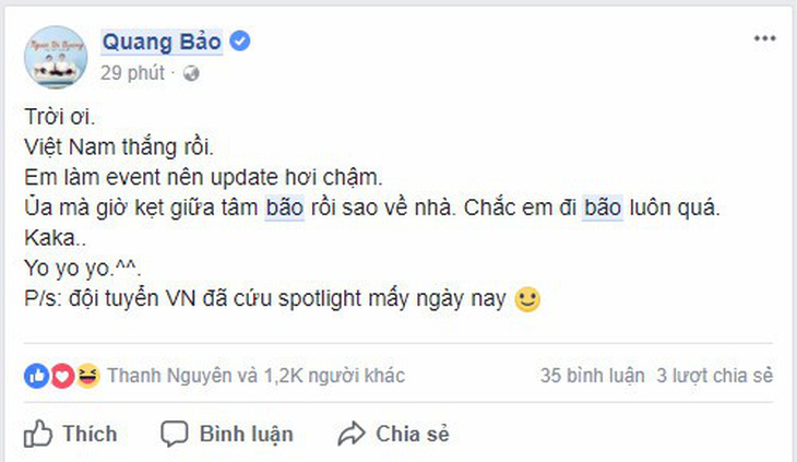 Mạng xã hội ngập tràn lời chúc mừng tuyển U23 Việt Nam - Ảnh 5.