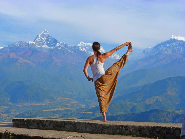 Đến Sarangkot ngắm bình minh trên dãy Himalaya - Ảnh 2.