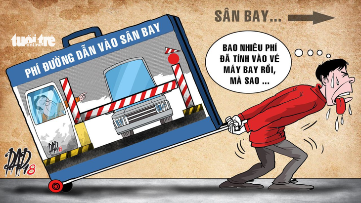 Lý lẽ của thanh barie ở sân bay - Ảnh 1.