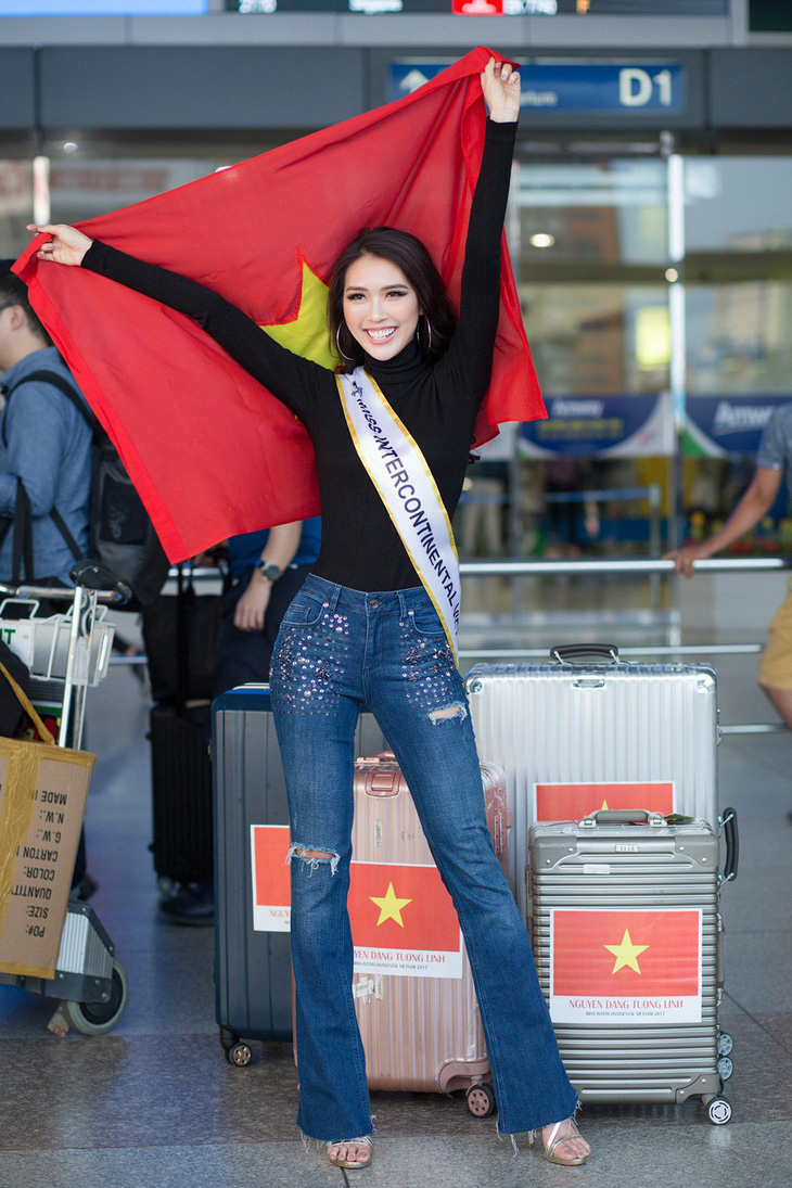Tường Linh quyết vào top 5 Hoa hậu Liên lục địa 2017 - Ảnh 2.