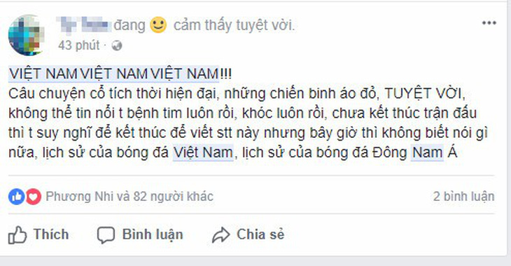 Mạng xã hội ngập tràn lời chúc mừng tuyển U23 Việt Nam - Ảnh 8.