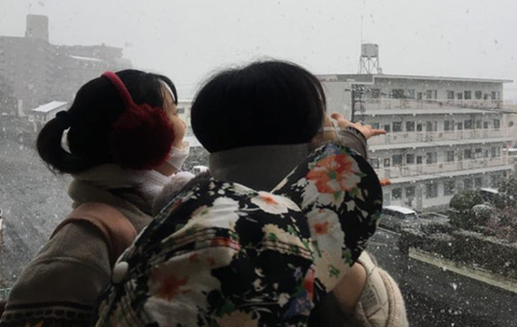 Du học sinh tại Nhật trải qua đợt giá lạnh lịch sử - Ảnh 3.