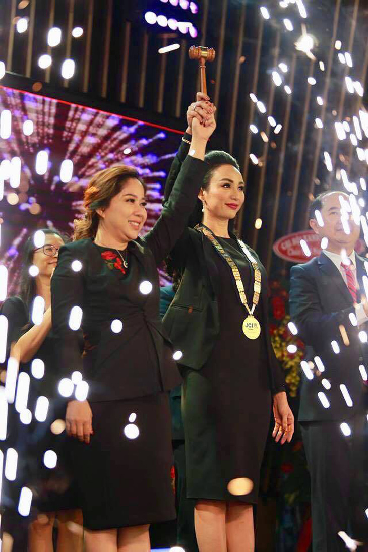 Hoa hậu Ngọc Diễm làm chủ tịch Lãnh đạo trẻ tại Việt Nam - Ảnh 1.